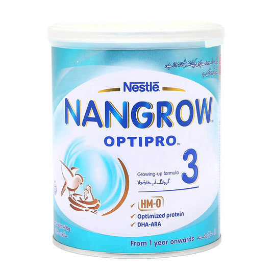 Nestle Nangrow - 3 Milk Powder Optipro Tin - 400 GM