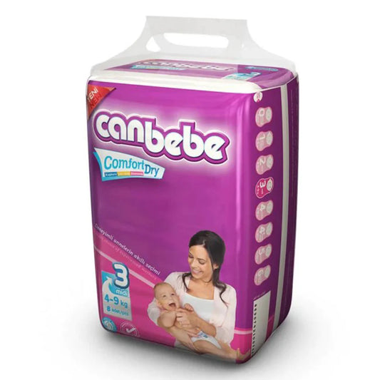 Canbebe Diapers -3 - Economy Pack - 36 Pcs