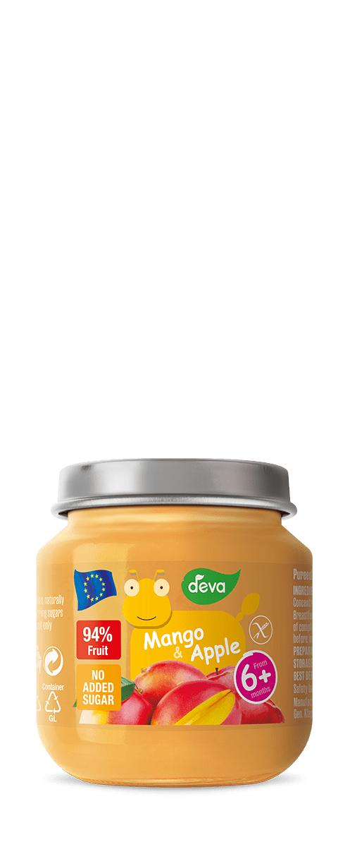 Deva - Baby Food Puree - Mango and Apple - 125ml