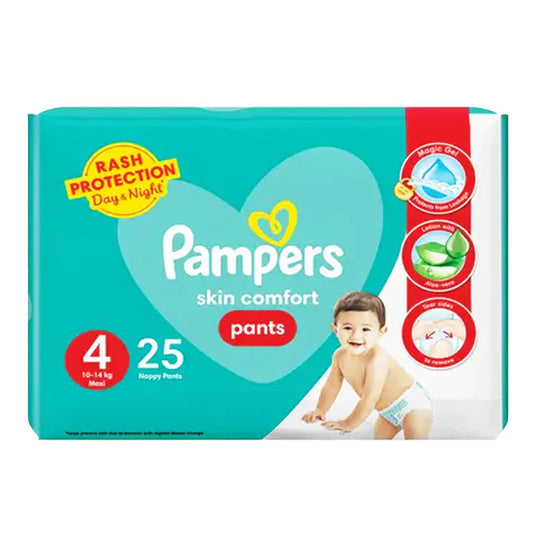 Pampers Diapers -4 -L - 25 Pcs