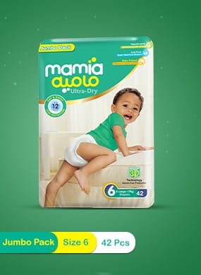 Mamia Diapers -6 -XL - Jumbo Pack -42 Pcs