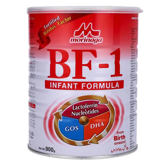 Morinaga - BF 1 Milk Powder Tin - 900 GM