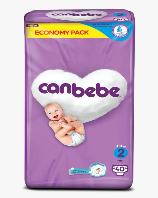 Canbebe Diapers -2 - Economy Pack - 40 Pcs