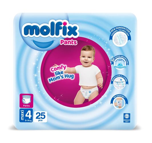 Molfix Pants -4 -L -25 Pcs